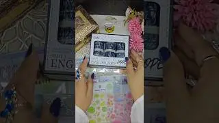 🎀ASMR  latest journaling supplies unboxing✨#asmr #unboxing #journal #stationery #haul #fyp #cute