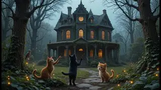 Can These Cats Solve the Haunted House Mystery?