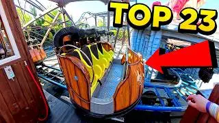 TOP 23 FASTEST ROLLER COASTERS IN POLAND | 2025 EPIC SMOOTH POV RIDES