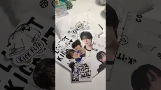 Unboxing KickFlip 1st Mini Album - Flip it, Kick it! (Lookbook Ver.) 🛹✨#KickFlip #KpopAlbum #kpop