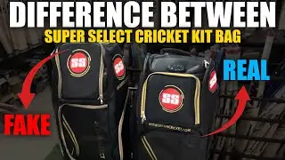 Difference Between Super Select Cricket Kit Bag Real VS Fake Review | CONTACT- 9991957070