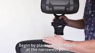 Headrest For Herman Miller Aeron Chair [THE ORIGINAL] - INSTALLATION GUIDE