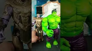 Thanos Attack Hulk & Ending l Marvel Toys #youtubeshorts #viralshorts #marveltoys #hulk