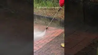 Turbo Nozzle is the best on Block Paving 🌪