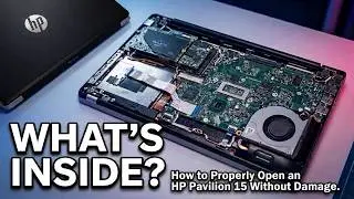 HP Pavilion 15 Full Disassemble in 2026. What's inside ?