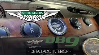 🇬🇧 Aston Martin DB9 🇬🇧  ▪️Detallado interior▪️ #detailingbarcelona #astonmartin #cuidadodelautom&oacute;vil