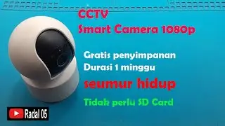 xiaomi Smart camera CCTV  c200 1080P Cara setting manual review