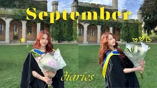 Nhật ký T9: lễ tốt nghiệp, bố mẹ mình qua chơi, du lịch & chia sẻ tip luyện IELTS speaking ✩‧₊˚ ✧.*