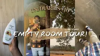 EMPTY UNI ROOM TOUR | + how i organize as a college finalist
