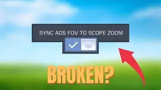 *UPDATED* How To Find Your Sensitivity With Sync ADS FOV To Scope Zoom (Full TUTORIAL)