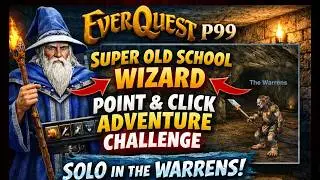 EverQuest P99 &mdash; Супер олдскульный волшебник 16 уровня в приключенческой игре в жанре &laquo;point & cli...