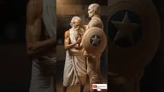 Indian Dadaji Ne Jungle Ke Ped Se Bana Di Captain America Ki 8 Ft Statue 😱