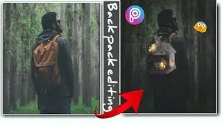 instagram edit backpack pic editing easy steps in picsart || Asim 999