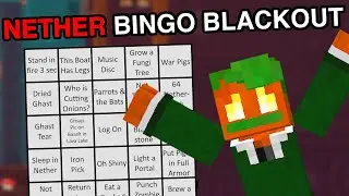 Getting Blackout on Nether Bingo