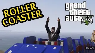 GTA V roller coaster ride