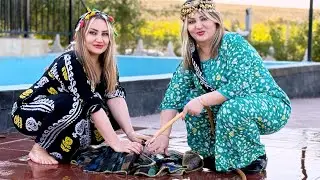 Iranian Rice with Fresh Vegetables | Traditional Rural Life in Iran: Dokliv