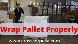 Easiest Way to Wrap a Pallet by Hand