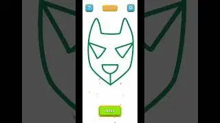 One line : drawing puzzle game level 41, 42, 43, 44 and 45