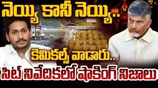 🔴LIVE: నెయ్యి కానీ నెయ్యి.. కెమికల్స్ వాడారు.. సిట్ నివేదికలో షాకింగ్ నిజాలు | Tirumala Laddu Case