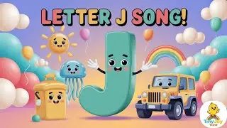 Letter J Song for Kids | Toddler Song about Juice, Jellyfish, Jacket & Jeep