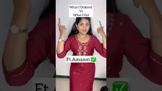 What I ordered vs What I Got From Amazon 🤩 || vlogsofsona