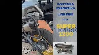 Ponteira esportiva e link pipe para Super Tenere 1200 Dogster Escapamentos