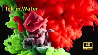 4K Ink in Water | Hypnotic Colors for Relaxation & Sleep