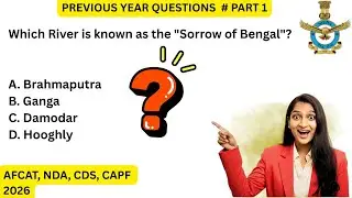 AFCAT 1 2026 Most Repeated PYQs | PART 1 #afcat2026 #pyqs #evergreen #repeated #questions #afsb #yt