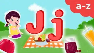 Letter J j - Phonics for Kids - Viva Duck