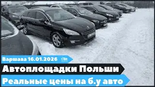 Warsaw car parks.