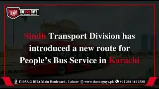 Sindh Transport Division has introduced a new People's Bus Service route in Karachi.