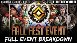3 Character Choice Crates! Fall Fest Event Preview! Walking Dead: Road to Survival Clementine Noor