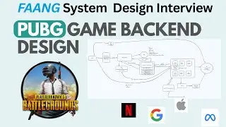 System Design Interview: Design Multiplayer Game like PUBG Or BGMI w/ a Senior Software Engineer