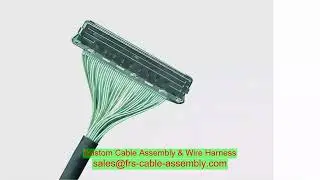 smart helmet firefighter custom wiring harness ISO 13485 MIPI CSI DSI I PEX to LEMO IP67 LSZH jacket