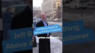 Jeff Bezos About Being A Prime Customer!