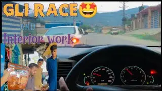 Dominator Car Interior Work Done ✅ || Race With GLI 🤩 ||