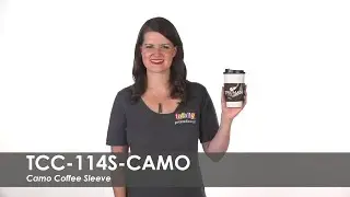 Custom Coffee Sleeve - Camo Coffee Sleeve TCC-114S-CAMO