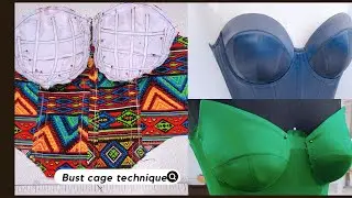 DIY bust cage [step by step] #sewing