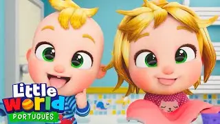 O Dia do Nico e da Nina Começa Assim !!| O Mundo de Nina e Nico - Little World Português