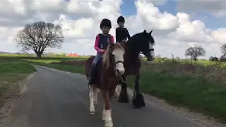 The Kids Horse Riding, April 2017.