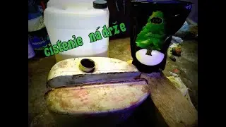 čistenie palivovej nádrže (pomocou kyseliny citrónovej)