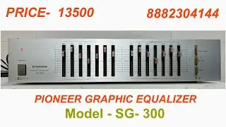 SOLD | Pioneer SG-300 | Stereo Graphic Equalizer (1981-82) | 8882304144 #pioneer #equalizer #sg300
