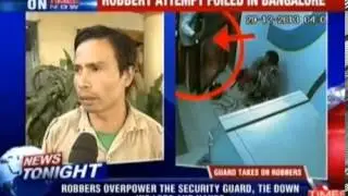 Bangalore Atm Guard Foils Robbery Bid