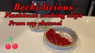 Becki-licious flashback cooking clips