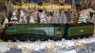 TT - Modellbahn Winterlandschaft   Hornby TT - Startset Easterner