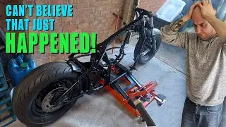 Rebuilding Kawasaki VN900 Bobber Powder Coating, New Wheels & Tyre Upgrade!