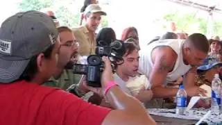 Austin Ice Cream Festival Eating contest 2009 - part 1