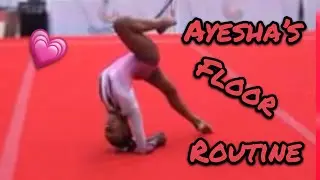 Floor routine from North west open 💘 Ayesha