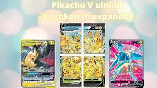 Pikachu V union deck