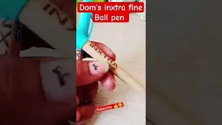 Dom's inxtra fine Ball pen 🖊️👍 #love #shortsfeed #pen #stationery #explore #shorts